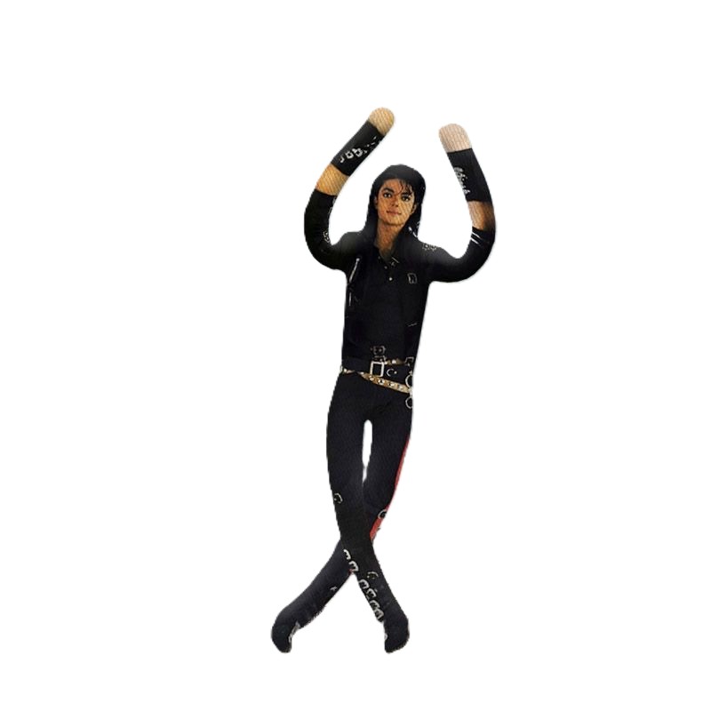 Anime Merchandise Plush Toys - Anime Michael Jackson Cosplay Prop Doll