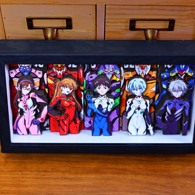 Evangelion Anime Merchandise - Creative EVA 3D Paper Painting Shinji