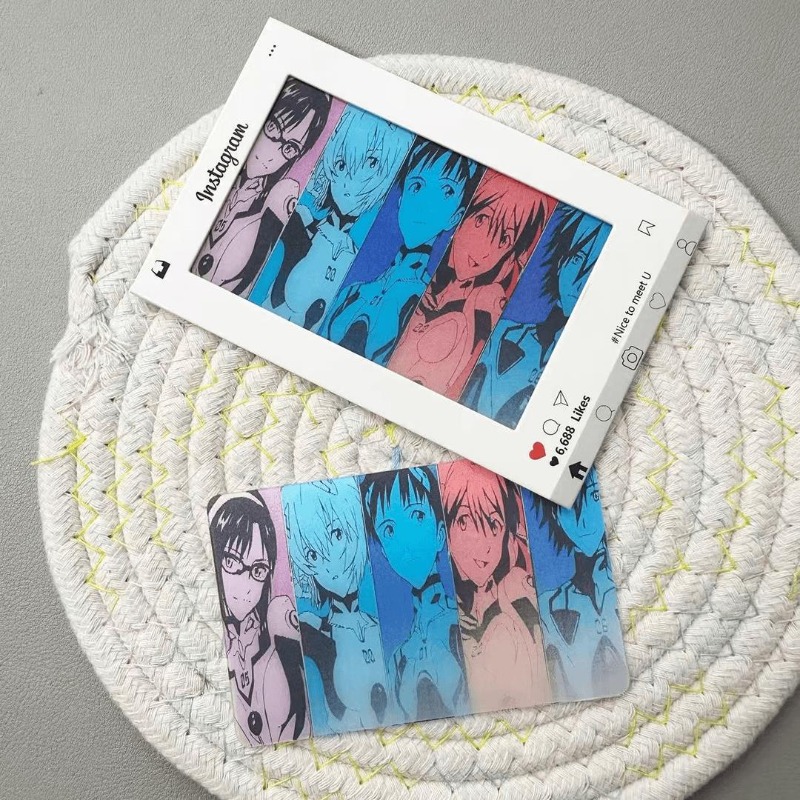 Evangelion Anime Merchandise - EVA Cards Shinji Rei Asuka Langley