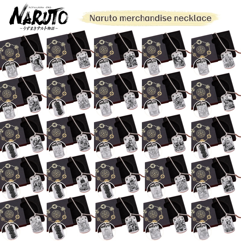 Anime Merchandise Naruto - Naruto Anime Merchandise Necklace Uchiha Itachi,