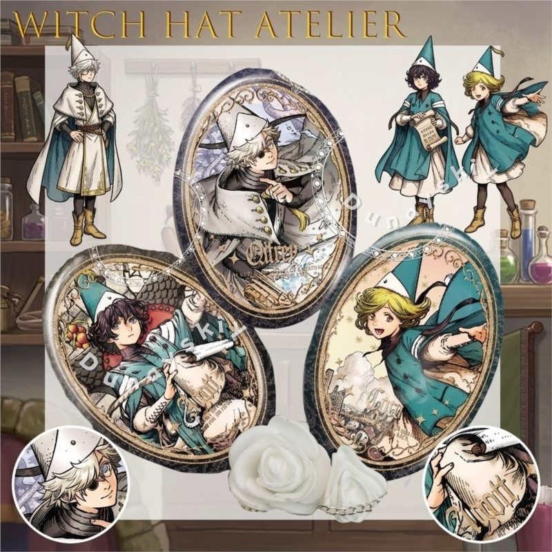 Witch Hat Atelier Tongari Bous - Pin Button Badge review and price