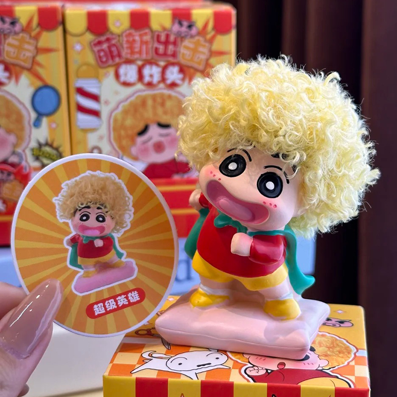 Newbie Attack Afro Crayon Shin - Anime Merchandise Men review and price