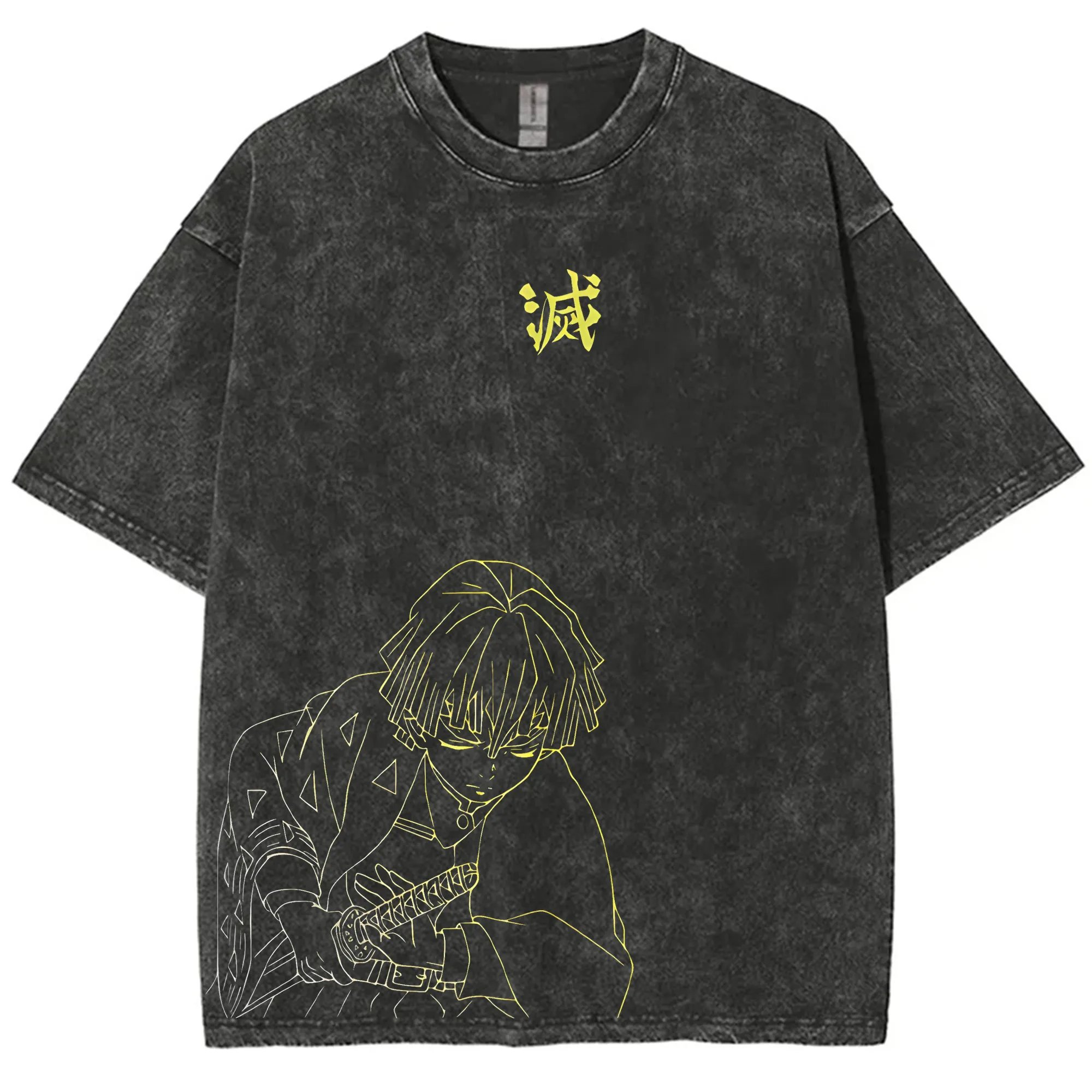 Streetwear Demon Slayer Vintag - Anime Merchandise Men review and price