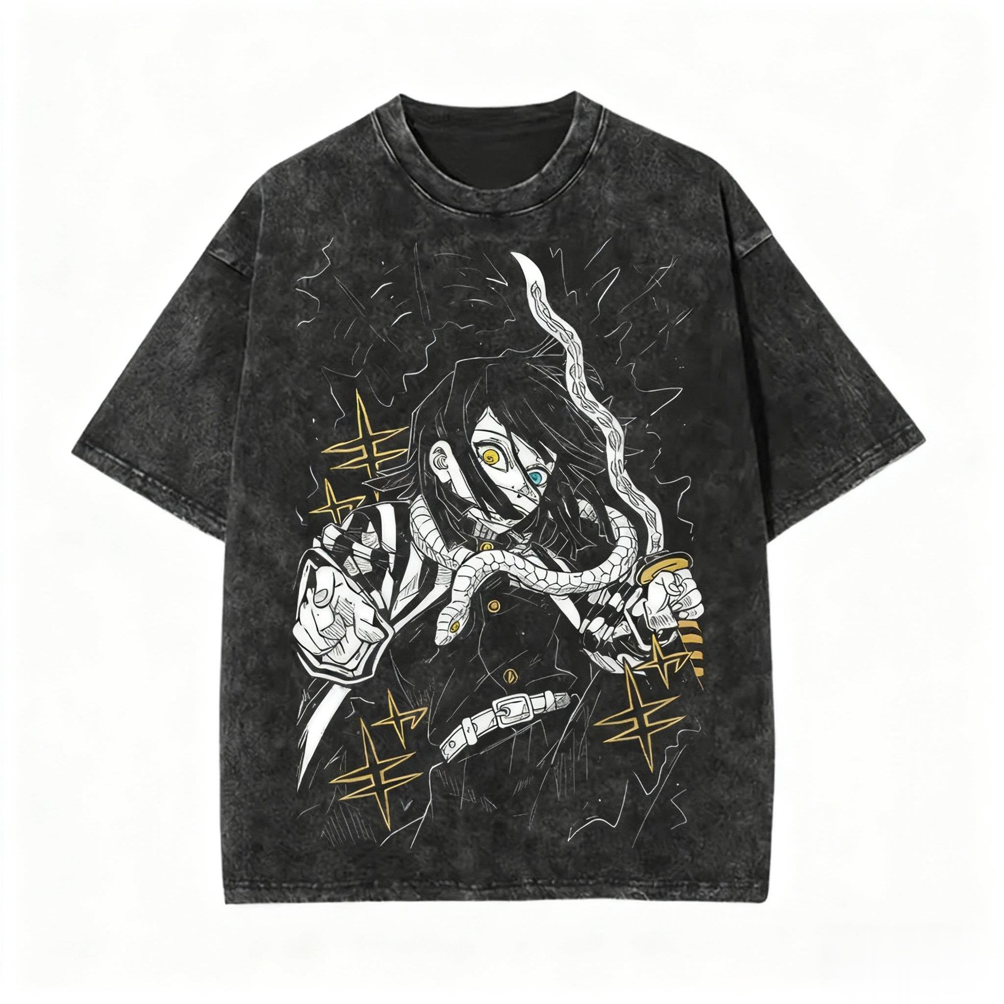 Streetwear Demon Slayer Vintag - Anime Merchandise Men review and price