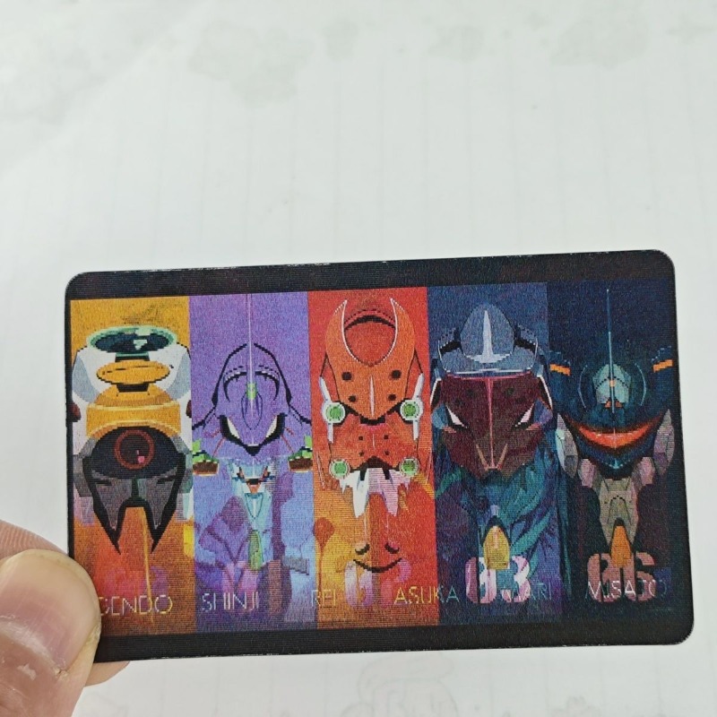 EVA Cards Shinji Rei Asuka Lan - Evangelion Anime Merchandise review and price