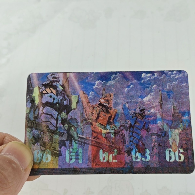 EVA Cards Shinji Rei Asuka Lan - Evangelion Anime Merchandise review and price