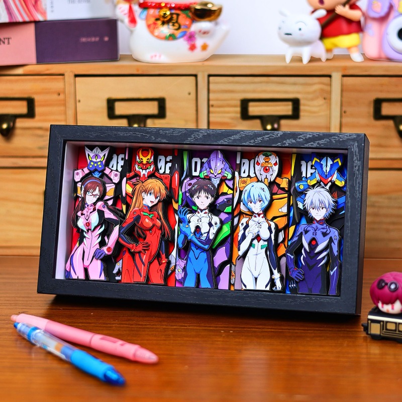 Creative EVA 3D Paper Painting - Evangelion Anime Merchandise review and price
