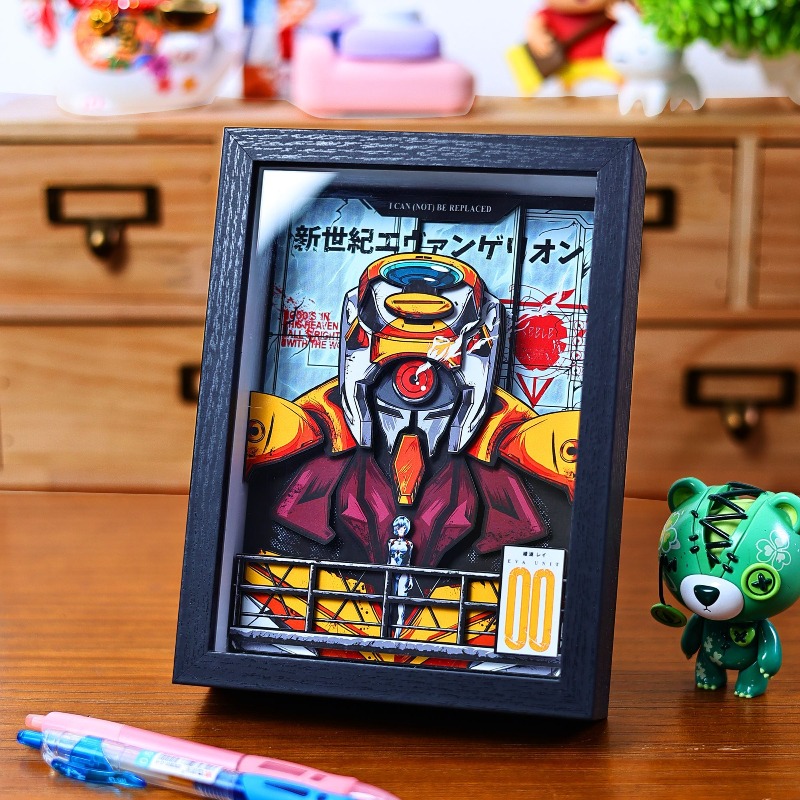 Creative EVA 3D Paper Painting - Evangelion Anime Merchandise review and price