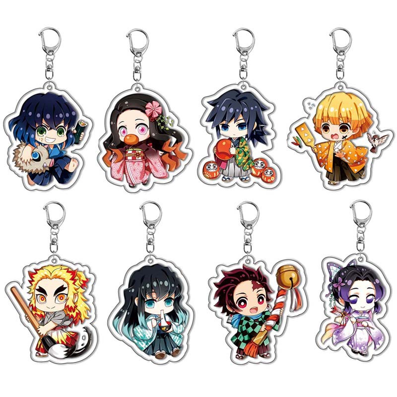 New Demon Slayers Kamado Tanji - Anime Merchandise Keychains review and price
