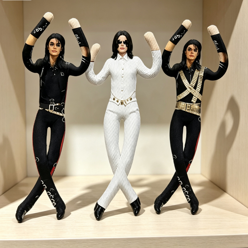 Michael Jackson Movable Joint  - Anime Merchandise Plush Toys review and price
