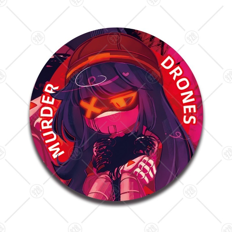 Murder Drones Cute Cartoon Ani - Pin Button Badge review and price
