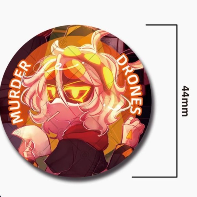 Murder Drones Cute Cartoon Ani - Pin Button Badge review and price
