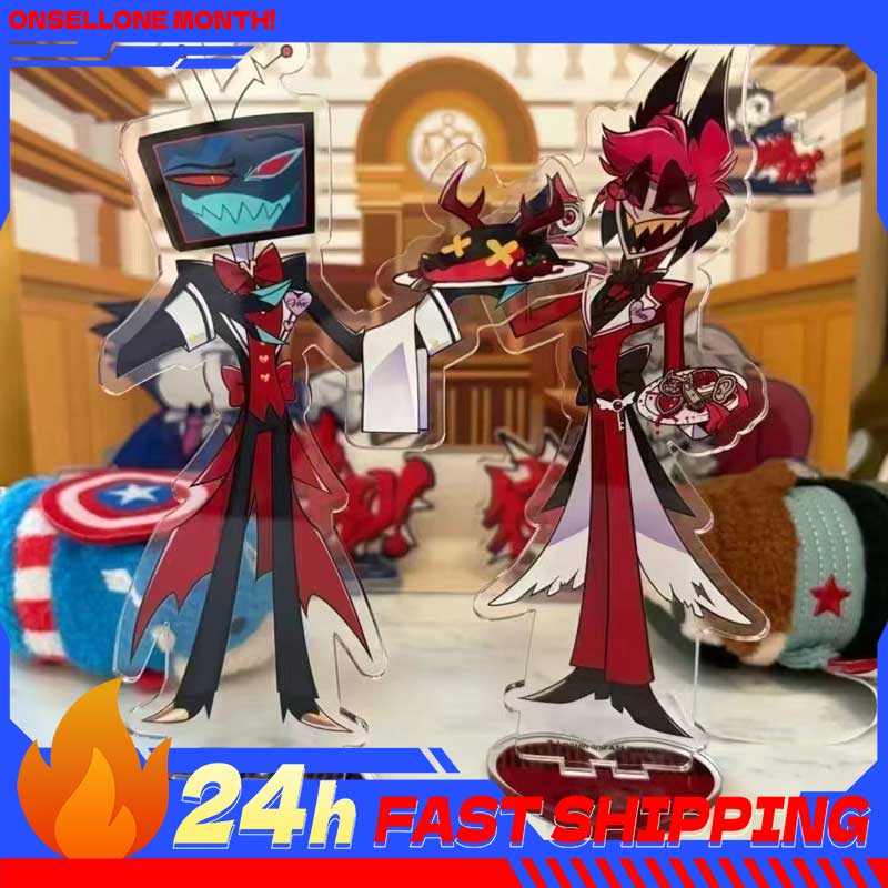 2pcs Hazbin Anime Peripherals  - Anime Merchandise Collection review and price
