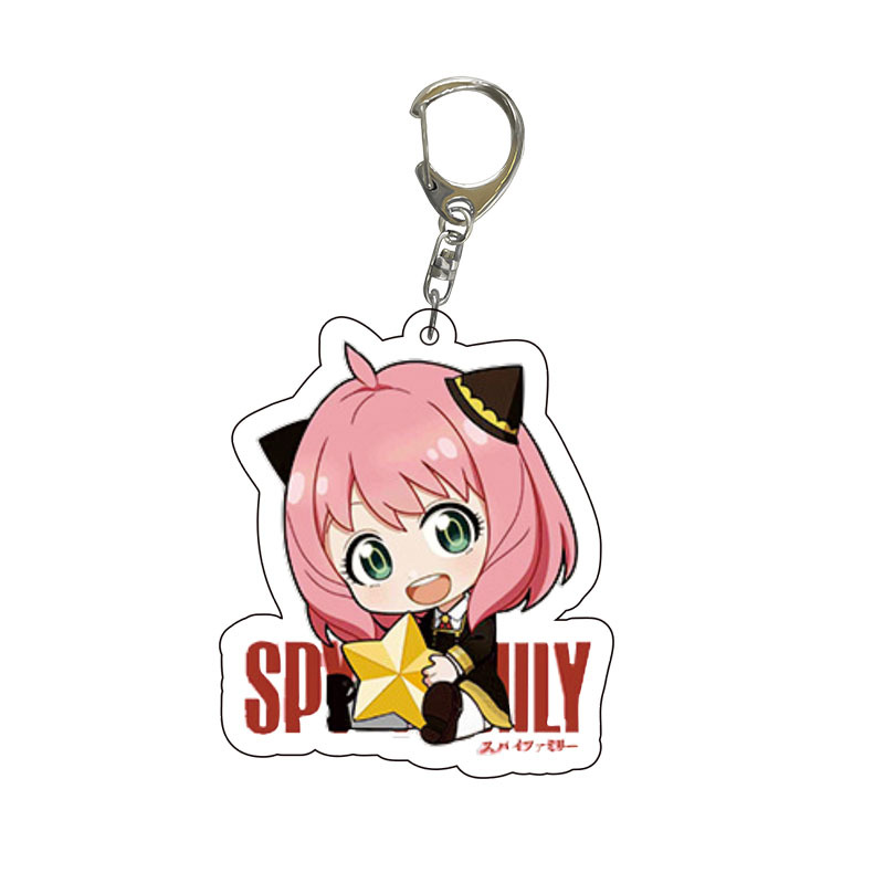Spy x Family Acrylic Keychain  - Anime Merchandise Keychains review and price
