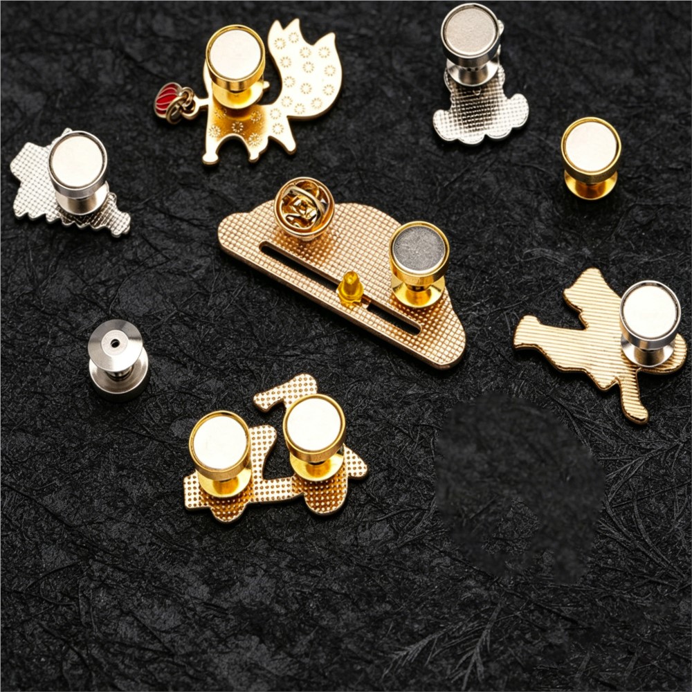 10Pcs/Lot Magnetic Clasps and  - Pin Button Badge review and price