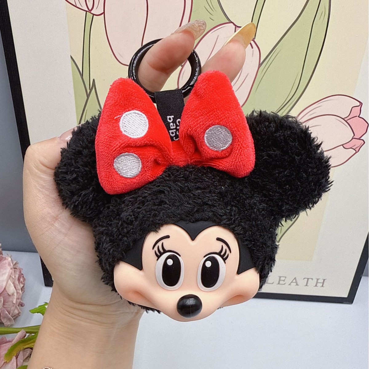 Mickey Minnie Plush Doll Keych - Anime Merchandise Plush Toys review and price