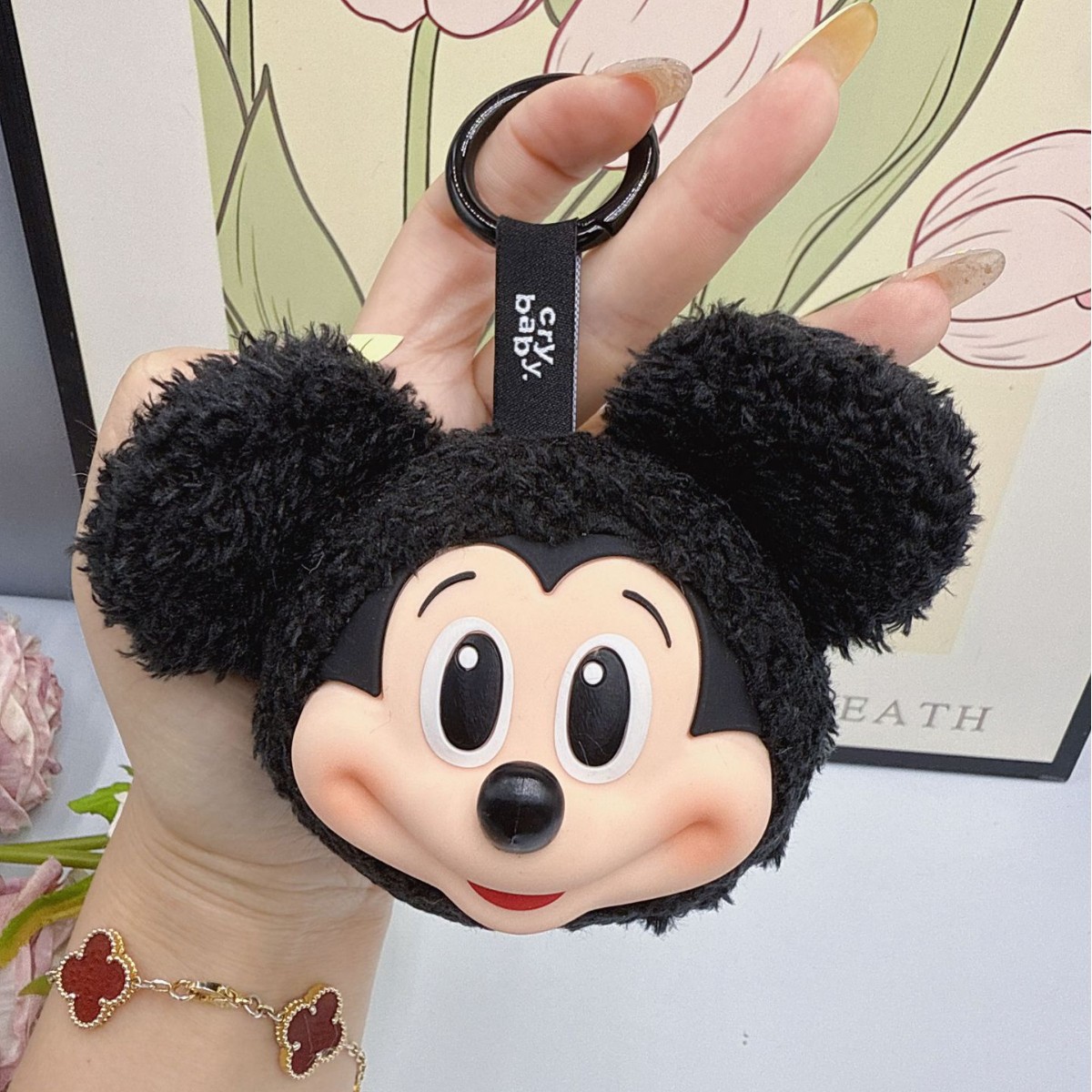 Mickey Minnie Plush Doll Keych - Anime Merchandise Plush Toys review and price