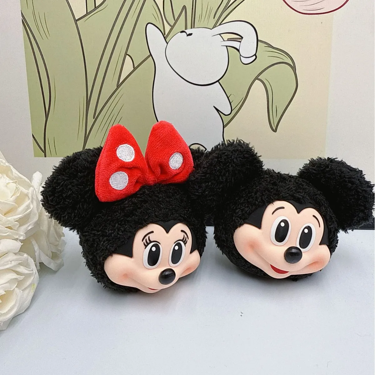 Mickey Minnie Plush Doll Keych - Anime Merchandise Plush Toys review and price