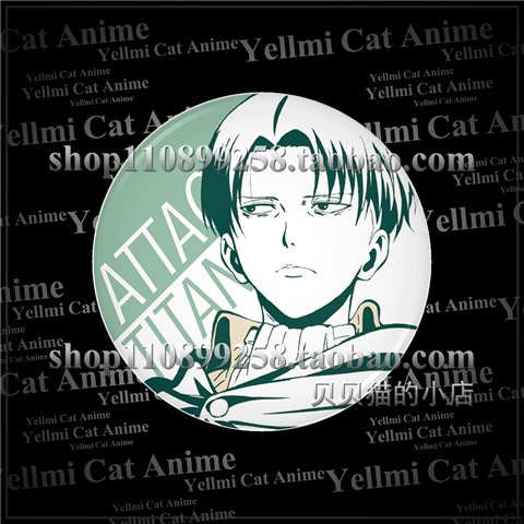 Attack on Titan Levi Ackerman  - Anime Merchandise Keychains review and price