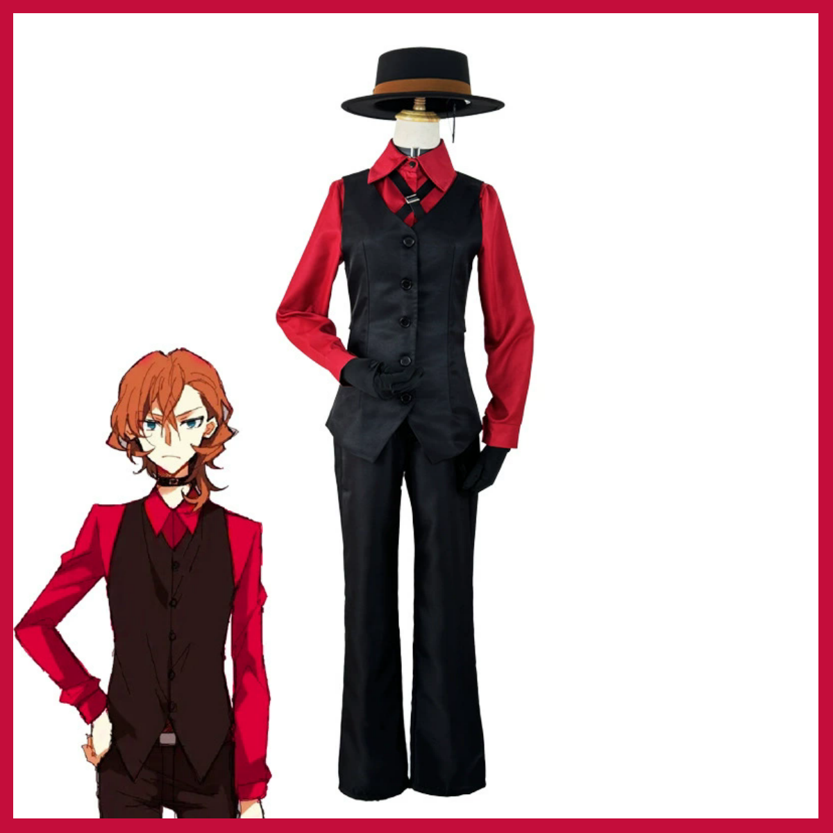 XQAnime Bungo Stray Dogs Beast - Anime Merchandise Men review and price