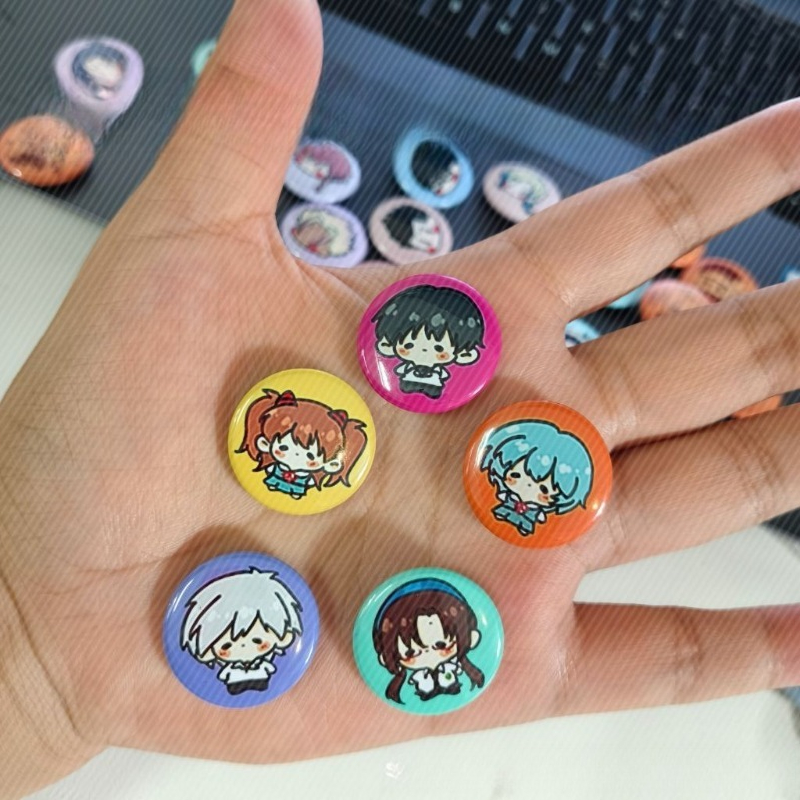 5pcs Neon Cute Genesis Classic - Evangelion Anime Merchandise review and price