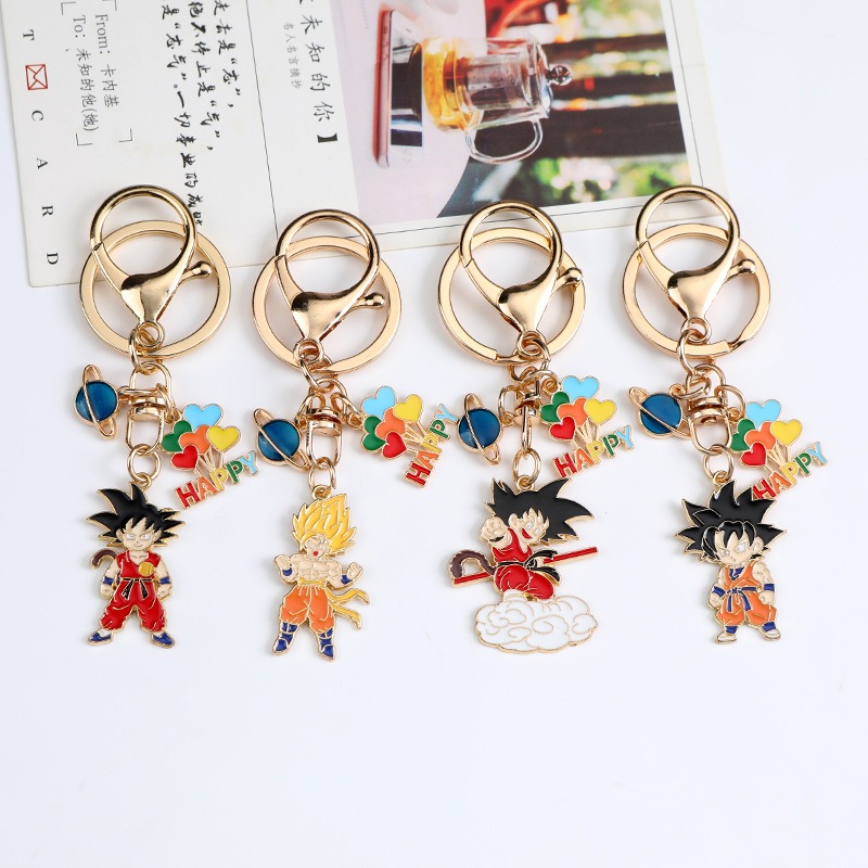 New Cartoon Dragon Ball Series - Anime Merchandise Keychains review and price