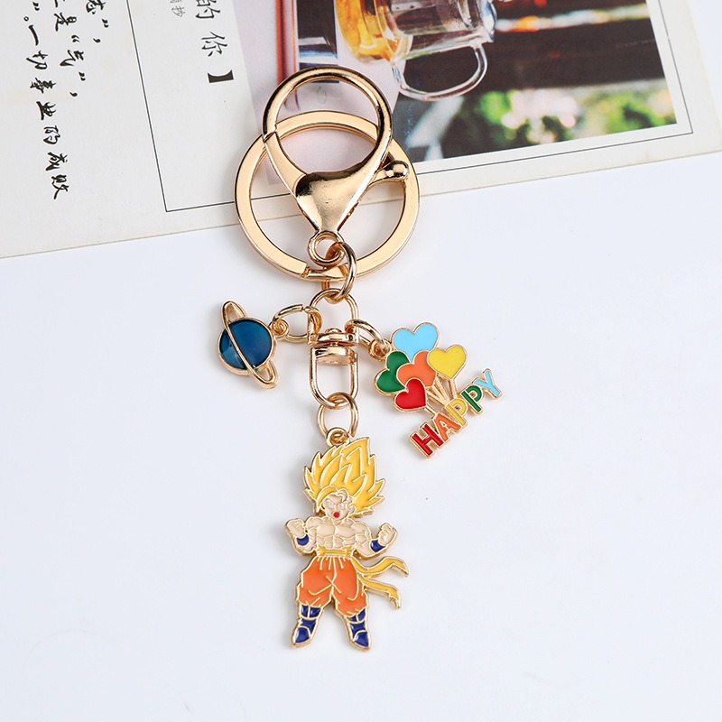 New Cartoon Dragon Ball Series - Anime Merchandise Keychains review and price