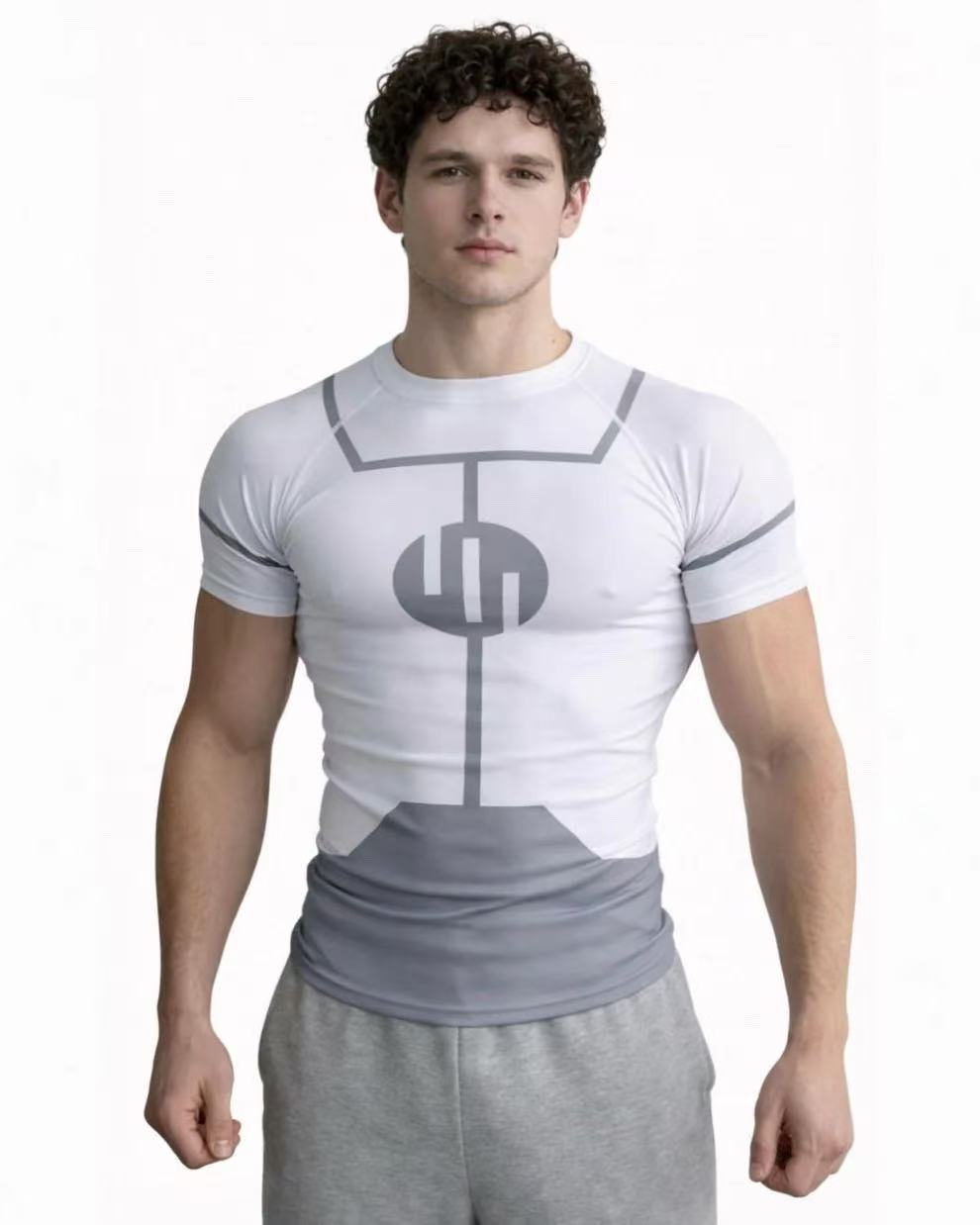 Invincible Cosplay Rash Guard  - Anime Merchandise Men review and price