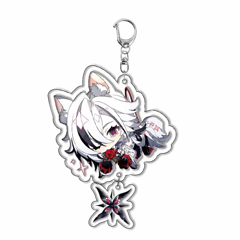 Genshin Impact Traveler Wander - Anime Merchandise Keychains review and price