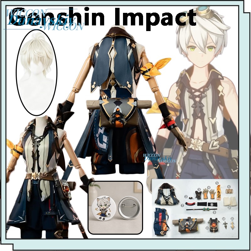 Genshin Impact Bennett Cosplay - Anime Cosplay Merchandise review and price