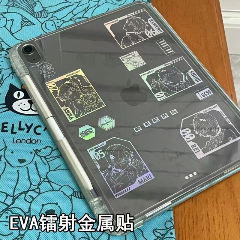 EVA Laser Sticker Shinji Rei A - Evangelion Anime Merchandise review and price