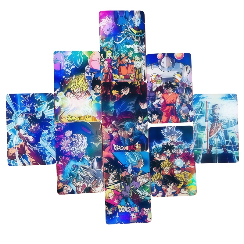 50pcs Dragon Ball holographic  - Anime Merchandise Box Set review and price